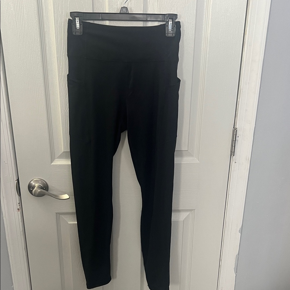 Marika Black High-Rise Leggings